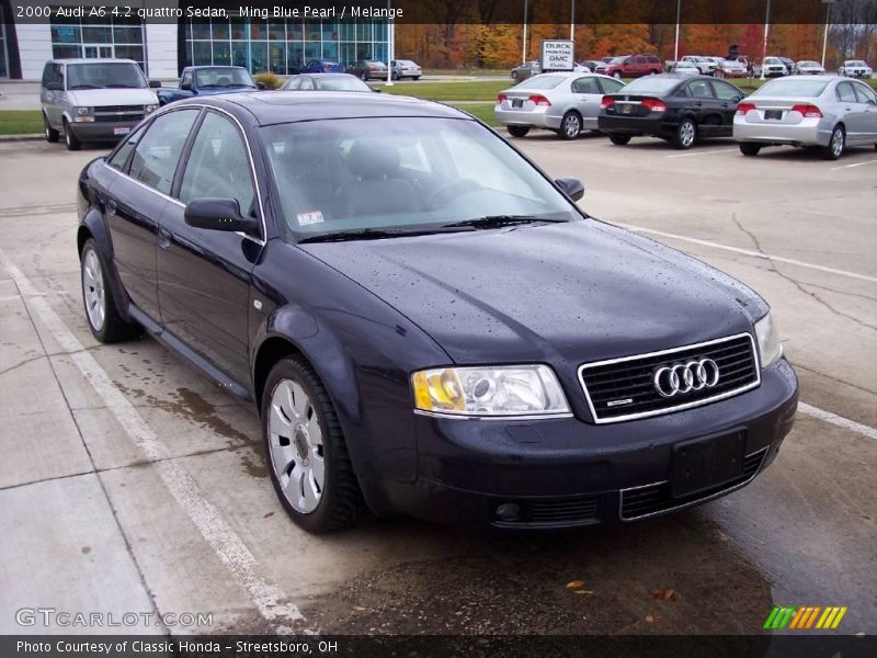 Ming Blue Pearl / Melange 2000 Audi A6 4.2 quattro Sedan
