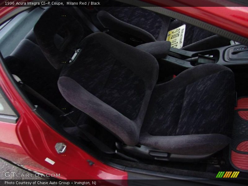 Milano Red / Black 1996 Acura Integra GS-R Coupe