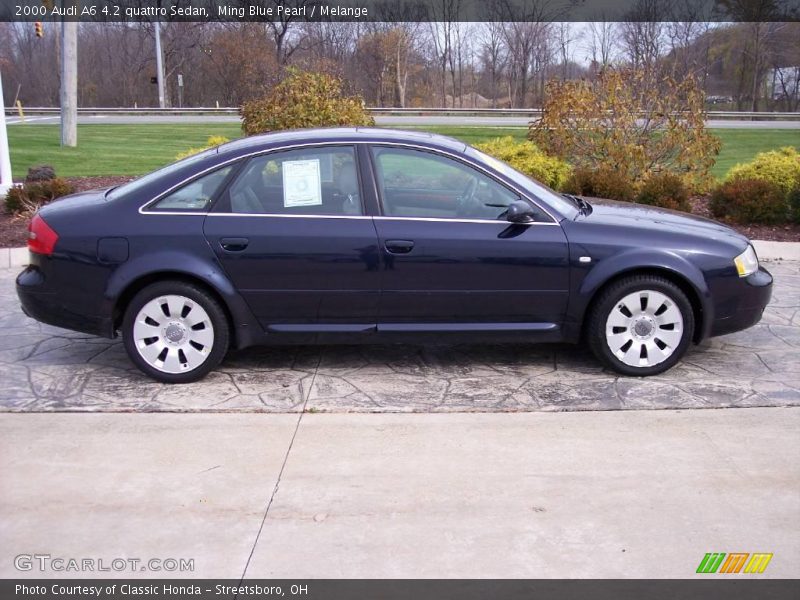 Ming Blue Pearl / Melange 2000 Audi A6 4.2 quattro Sedan