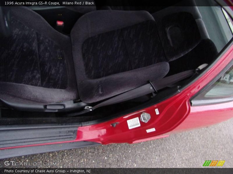 Milano Red / Black 1996 Acura Integra GS-R Coupe