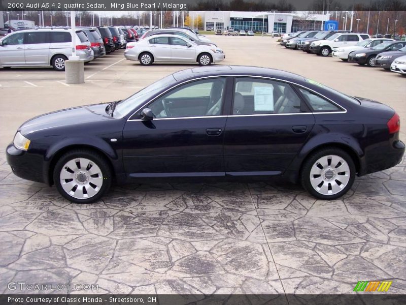 Ming Blue Pearl / Melange 2000 Audi A6 4.2 quattro Sedan