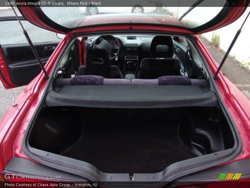 Milano Red / Black 1996 Acura Integra GS-R Coupe