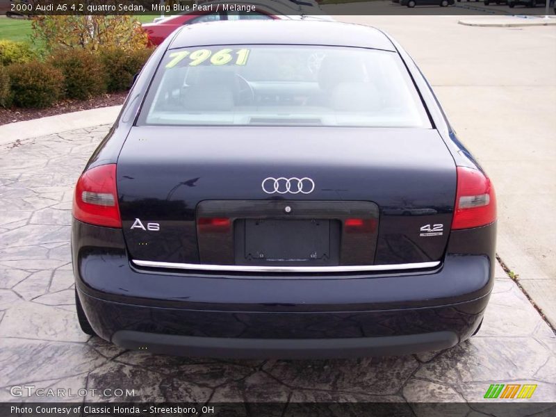 Ming Blue Pearl / Melange 2000 Audi A6 4.2 quattro Sedan