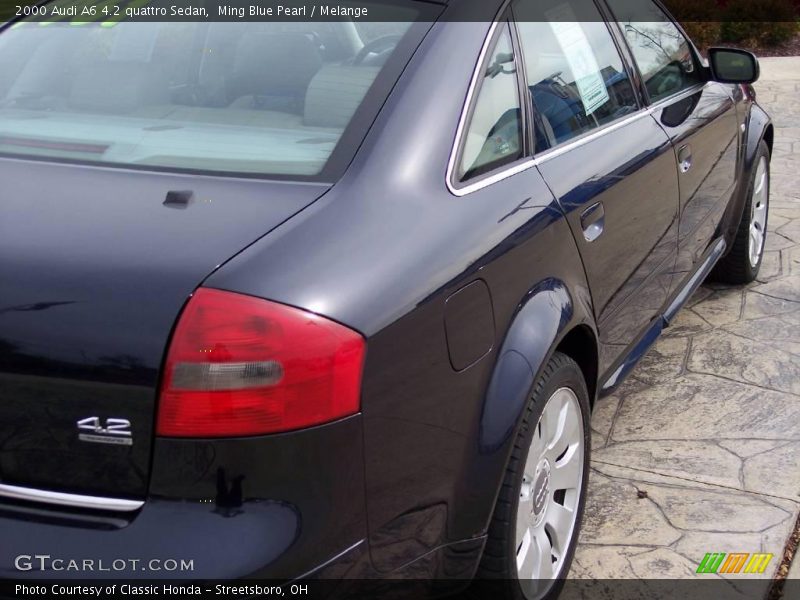 Ming Blue Pearl / Melange 2000 Audi A6 4.2 quattro Sedan