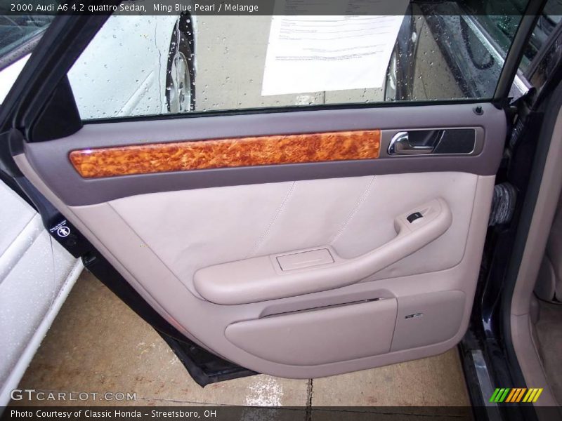Ming Blue Pearl / Melange 2000 Audi A6 4.2 quattro Sedan