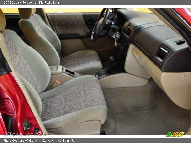 Rio Red / Beige 1998 Subaru Forester L