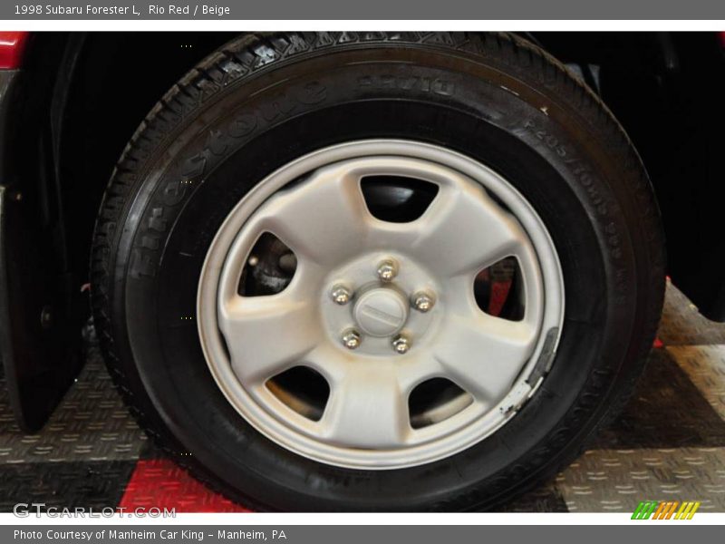 Rio Red / Beige 1998 Subaru Forester L
