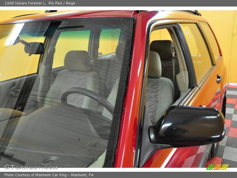 Rio Red / Beige 1998 Subaru Forester L