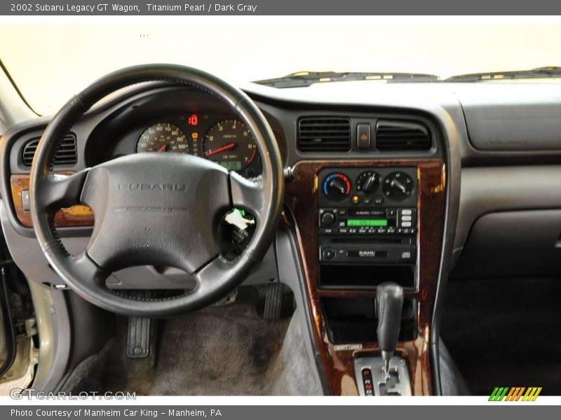 Titanium Pearl / Dark Gray 2002 Subaru Legacy GT Wagon
