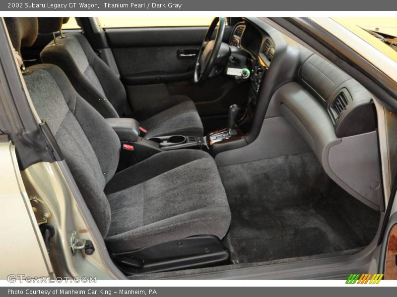 Titanium Pearl / Dark Gray 2002 Subaru Legacy GT Wagon