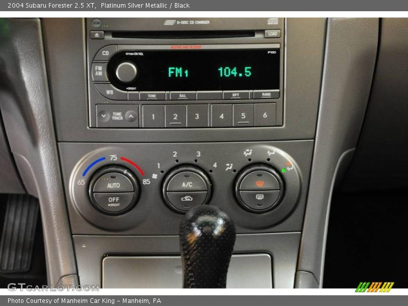 Platinum Silver Metallic / Black 2004 Subaru Forester 2.5 XT