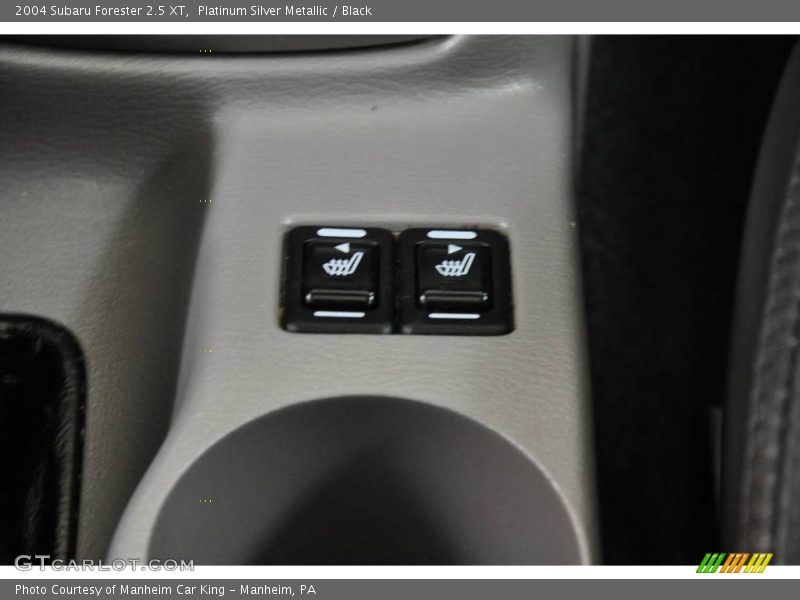 Platinum Silver Metallic / Black 2004 Subaru Forester 2.5 XT