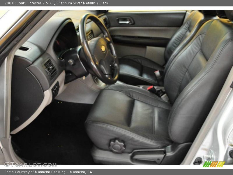 Platinum Silver Metallic / Black 2004 Subaru Forester 2.5 XT