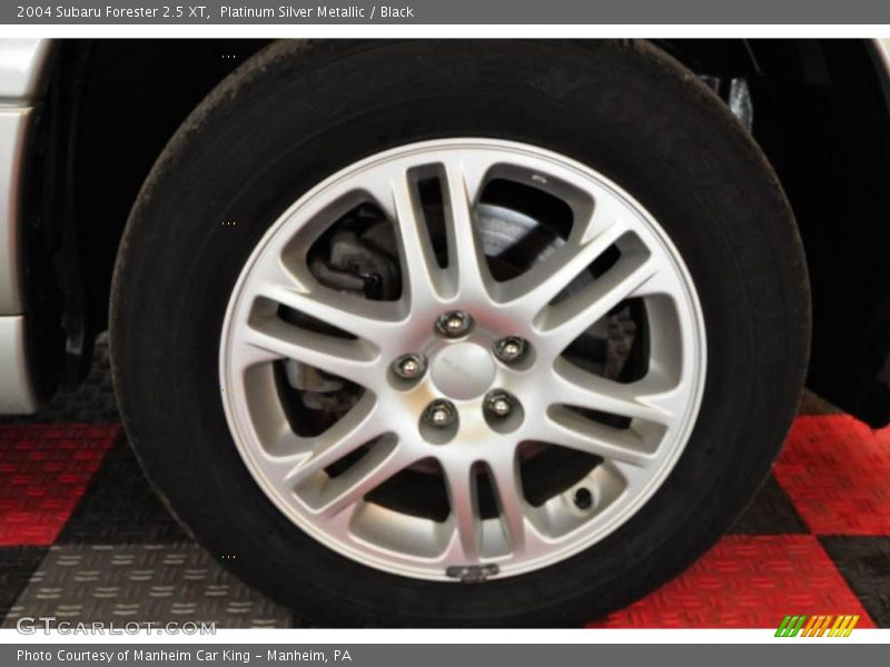 Platinum Silver Metallic / Black 2004 Subaru Forester 2.5 XT