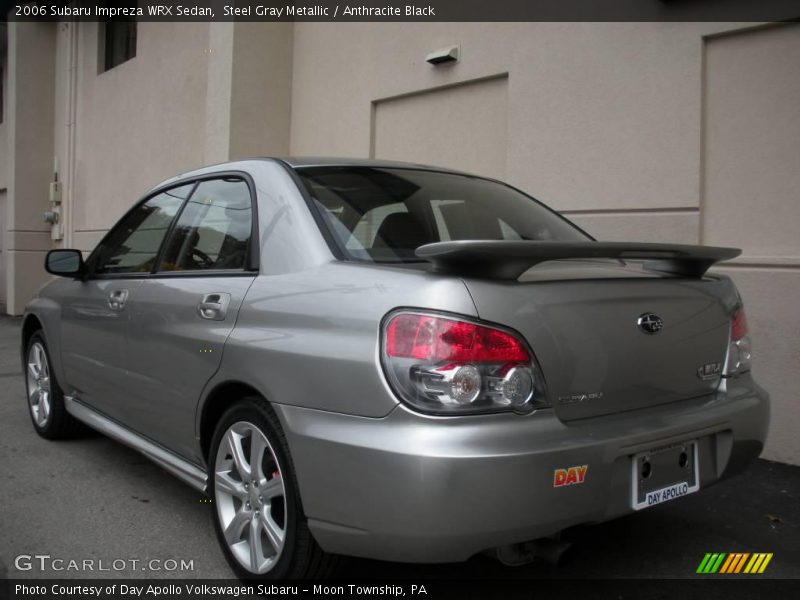 Steel Gray Metallic / Anthracite Black 2006 Subaru Impreza WRX Sedan