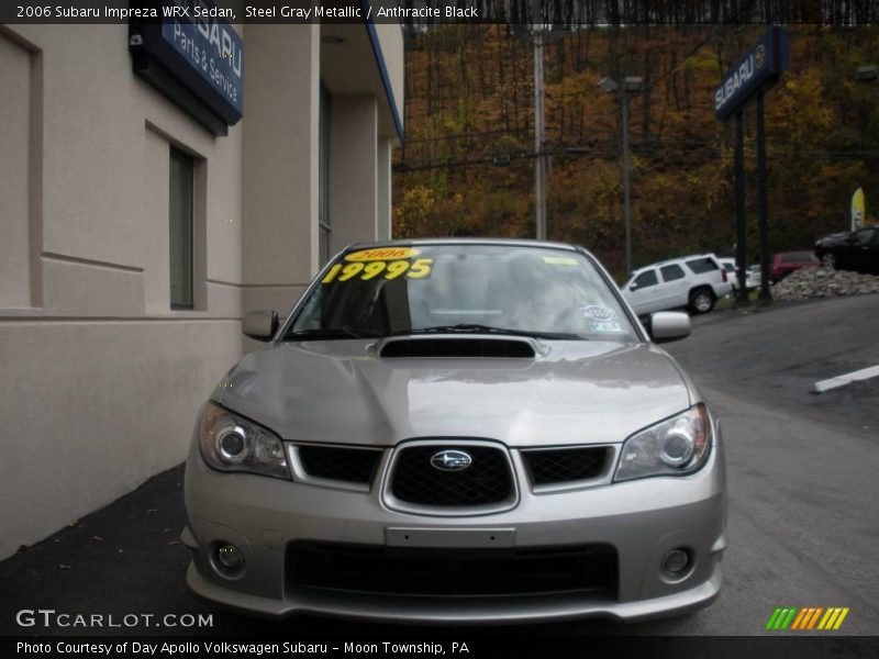 Steel Gray Metallic / Anthracite Black 2006 Subaru Impreza WRX Sedan