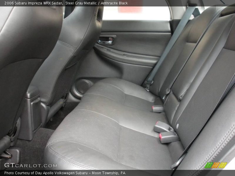 Steel Gray Metallic / Anthracite Black 2006 Subaru Impreza WRX Sedan
