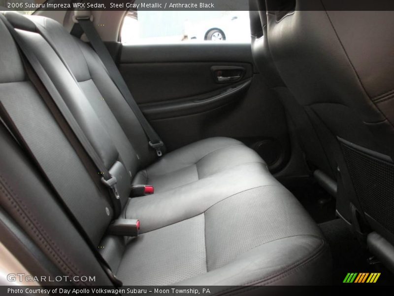Steel Gray Metallic / Anthracite Black 2006 Subaru Impreza WRX Sedan