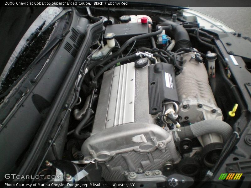 Black / Ebony/Red 2006 Chevrolet Cobalt SS Supercharged Coupe