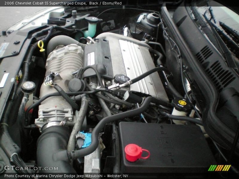 Black / Ebony/Red 2006 Chevrolet Cobalt SS Supercharged Coupe