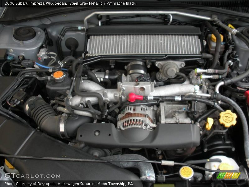 Steel Gray Metallic / Anthracite Black 2006 Subaru Impreza WRX Sedan