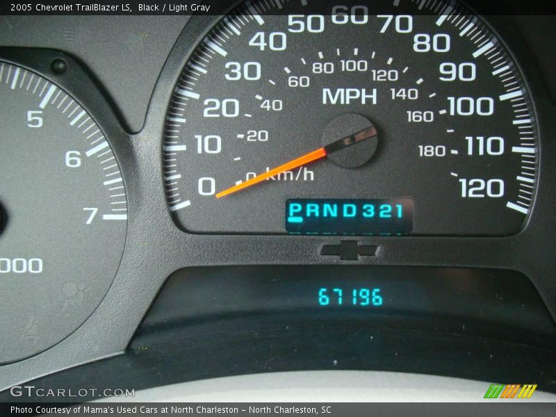 Black / Light Gray 2005 Chevrolet TrailBlazer LS