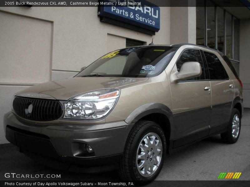 Cashmere Beige Metallic / Light Neutral 2005 Buick Rendezvous CXL AWD