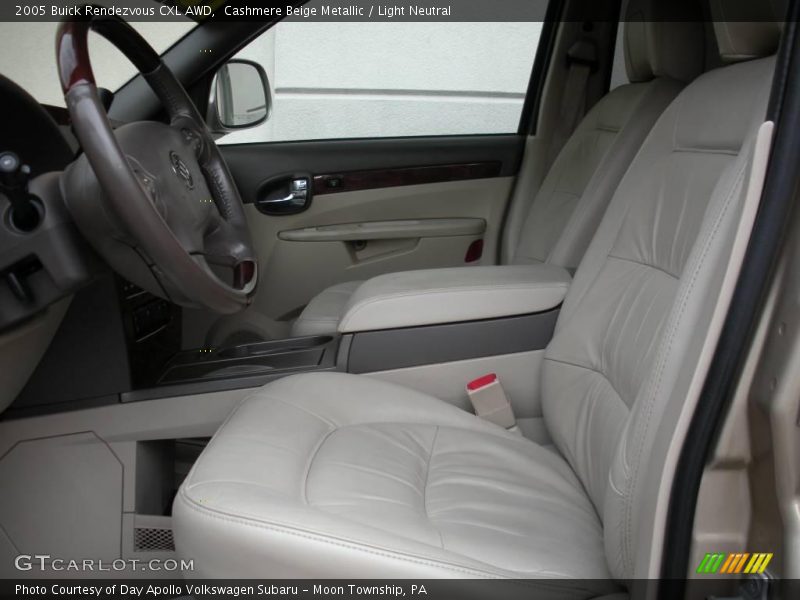 Cashmere Beige Metallic / Light Neutral 2005 Buick Rendezvous CXL AWD