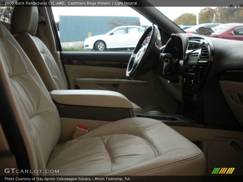 Cashmere Beige Metallic / Light Neutral 2005 Buick Rendezvous CXL AWD