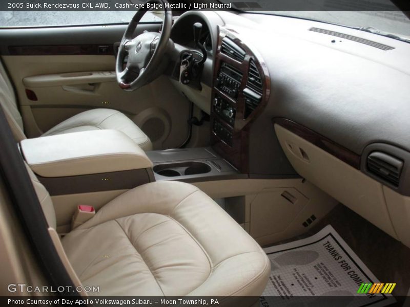 Cashmere Beige Metallic / Light Neutral 2005 Buick Rendezvous CXL AWD