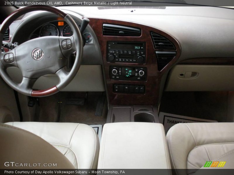 Cashmere Beige Metallic / Light Neutral 2005 Buick Rendezvous CXL AWD
