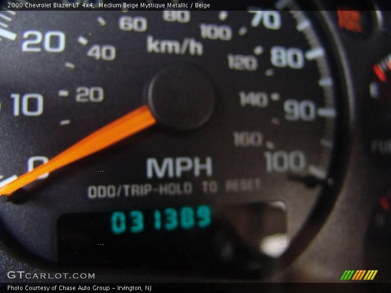 Medium Beige Mystique Metallic / Beige 2000 Chevrolet Blazer LT 4x4