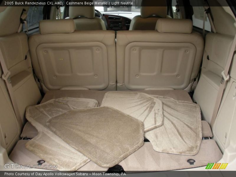 Cashmere Beige Metallic / Light Neutral 2005 Buick Rendezvous CXL AWD