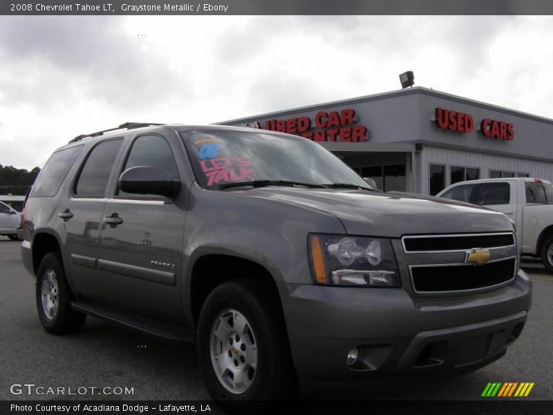 Graystone Metallic / Ebony 2008 Chevrolet Tahoe LT