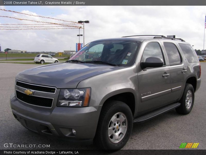 Graystone Metallic / Ebony 2008 Chevrolet Tahoe LT