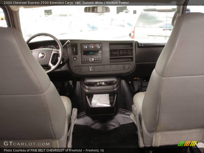 Summit White / Medium Pewter 2009 Chevrolet Express 2500 Extended Cargo Van