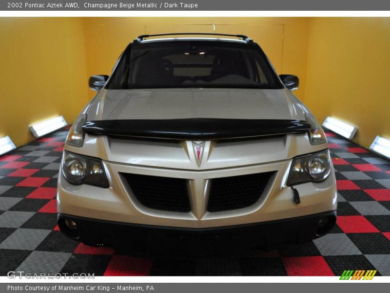 Champagne Beige Metallic / Dark Taupe 2002 Pontiac Aztek AWD