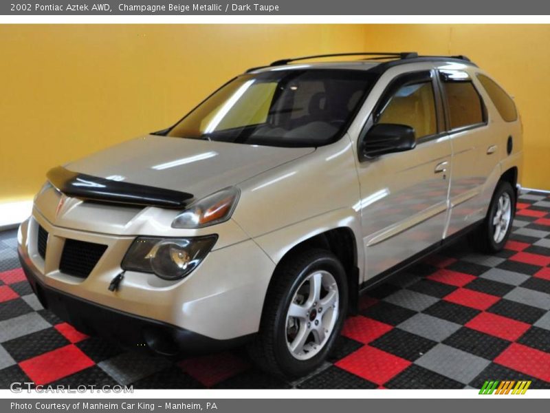 Champagne Beige Metallic / Dark Taupe 2002 Pontiac Aztek AWD