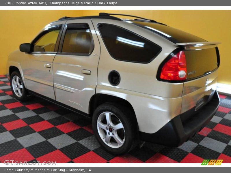 Champagne Beige Metallic / Dark Taupe 2002 Pontiac Aztek AWD