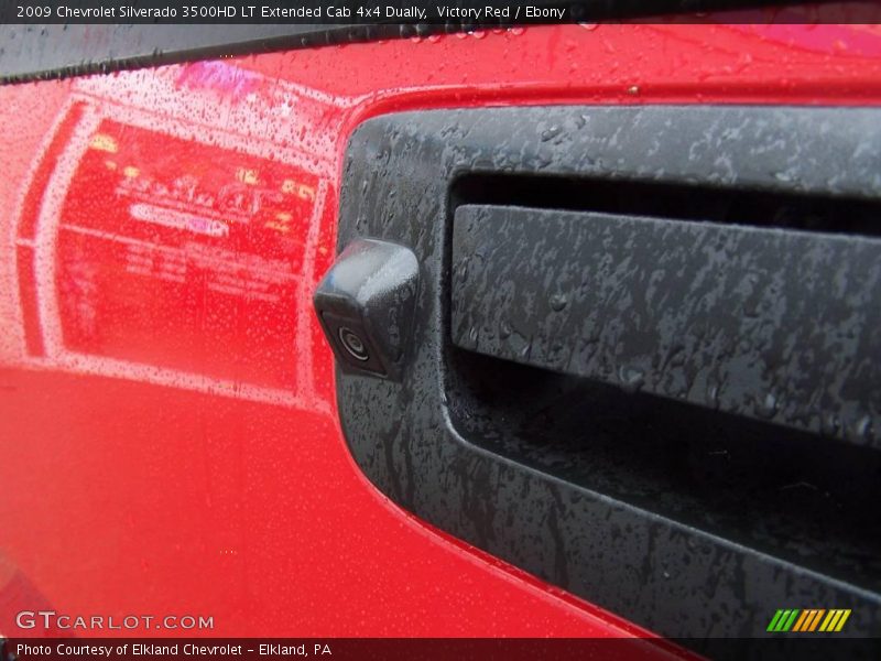 Victory Red / Ebony 2009 Chevrolet Silverado 3500HD LT Extended Cab 4x4 Dually