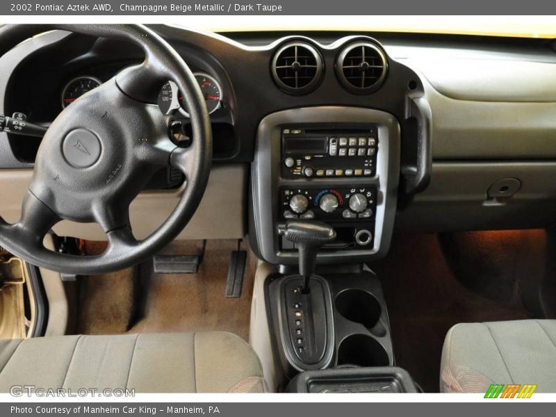 Champagne Beige Metallic / Dark Taupe 2002 Pontiac Aztek AWD