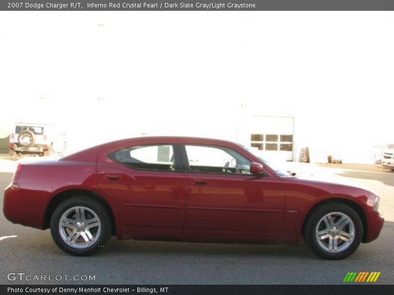 Inferno Red Crystal Pearl / Dark Slate Gray/Light Graystone 2007 Dodge Charger R/T
