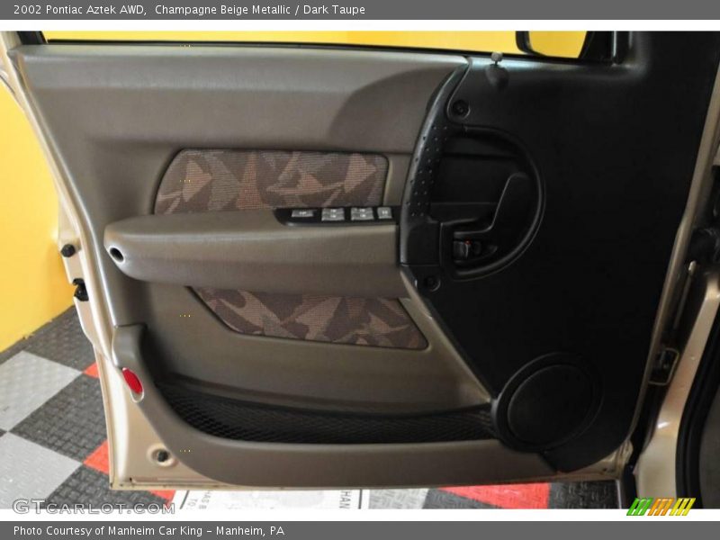 Champagne Beige Metallic / Dark Taupe 2002 Pontiac Aztek AWD