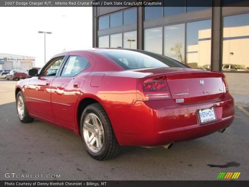 Inferno Red Crystal Pearl / Dark Slate Gray/Light Graystone 2007 Dodge Charger R/T