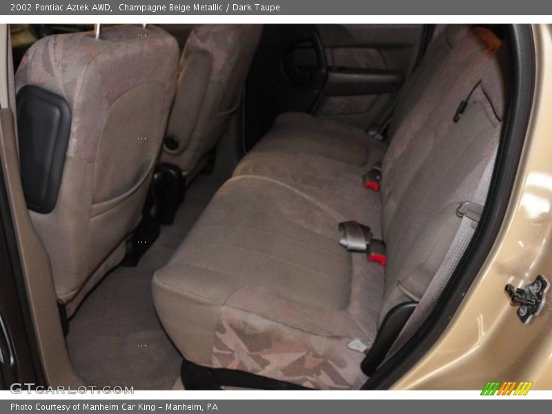 Champagne Beige Metallic / Dark Taupe 2002 Pontiac Aztek AWD