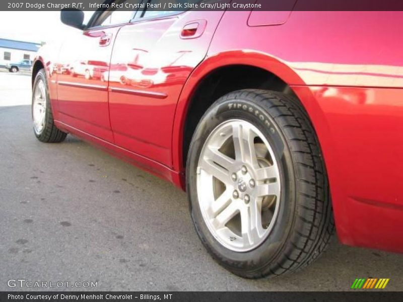 Inferno Red Crystal Pearl / Dark Slate Gray/Light Graystone 2007 Dodge Charger R/T