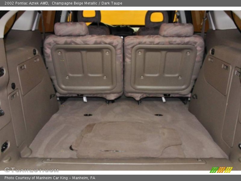 Champagne Beige Metallic / Dark Taupe 2002 Pontiac Aztek AWD