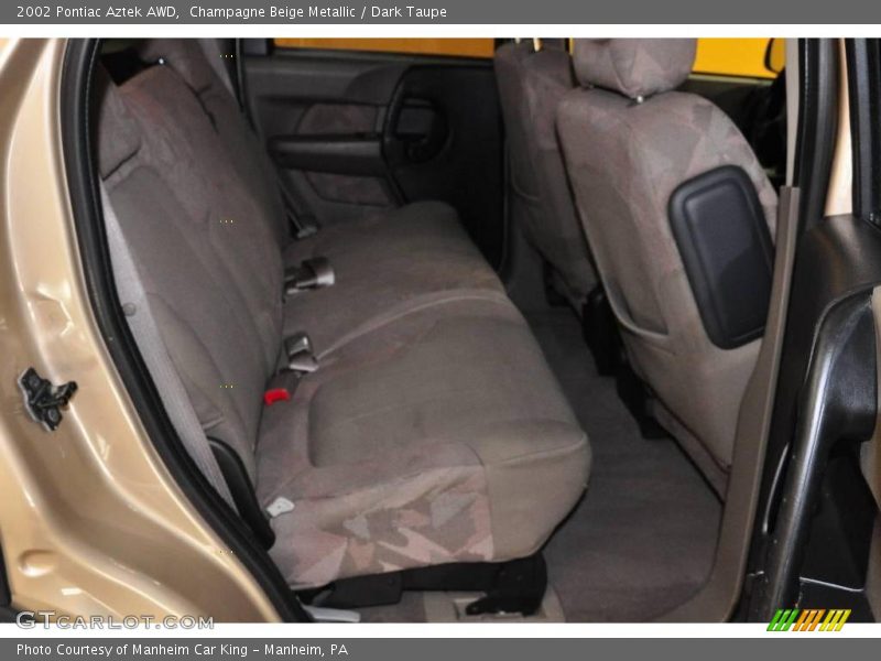 Champagne Beige Metallic / Dark Taupe 2002 Pontiac Aztek AWD