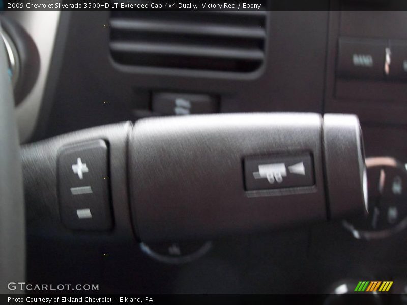 Victory Red / Ebony 2009 Chevrolet Silverado 3500HD LT Extended Cab 4x4 Dually