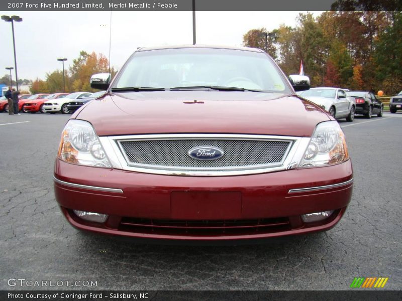 Merlot Metallic / Pebble 2007 Ford Five Hundred Limited